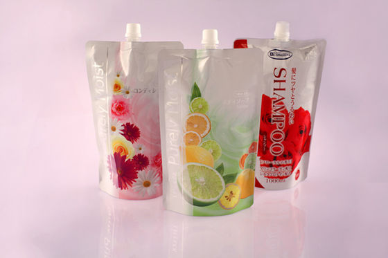 Customized Stand Up linh hoạt túi mỹ phẩm Bao bì Với Spout