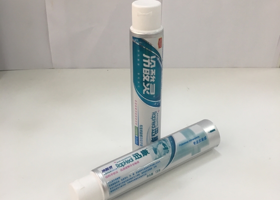 Nhôm Barrier Laminated Kem đánh răng ống Với Lật Top Cap, 275/12 Thichness