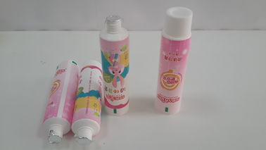 40g Nhựa Trẻ em Kem đánh răng Gel Gel Răng Ống Laminate Vòi với nắp trơn phẳng