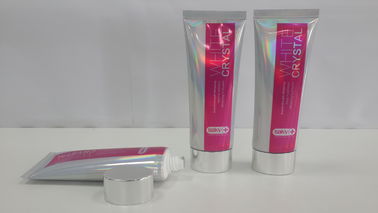 Holographic Laminate Cosmetic Packaging Tube Bóp Ống hình bầu dục phẳng 90g